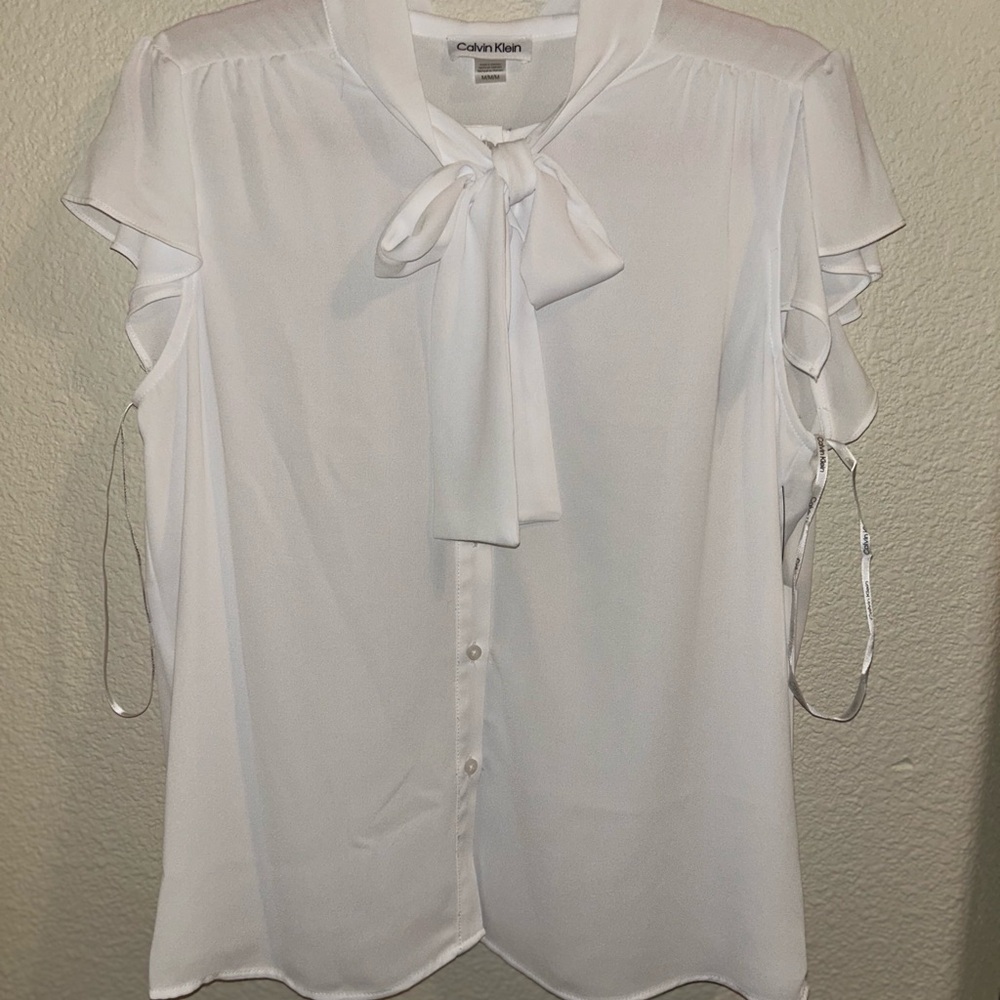 Calvin Klein White Blouse